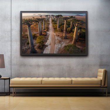 Tree Line Painting